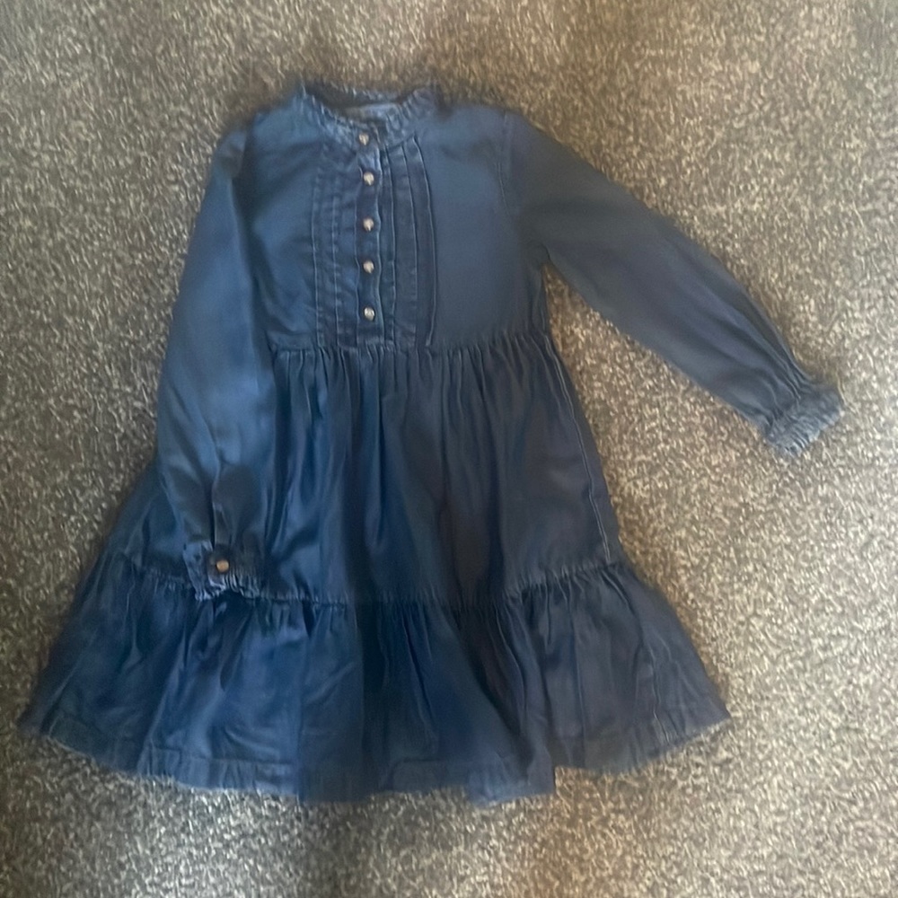 Mayoral Denim Dress, 6 y.o. Excellent condition